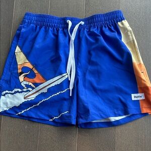 Duvin Swim Shorts with Sailboat Design